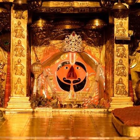 Salasar Balaji Temple, a major Hanuman temple often visited with Khatu Shyam Ji